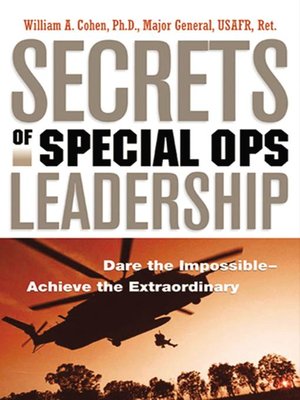 cover image of Secrets of Special Ops Leadership